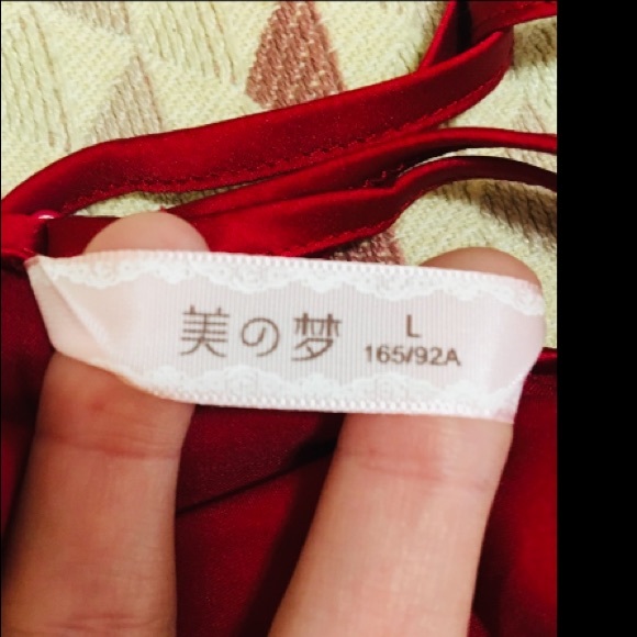 Sexy Red Strappy Lingerie Chemise Slip - Picture 2 of 4